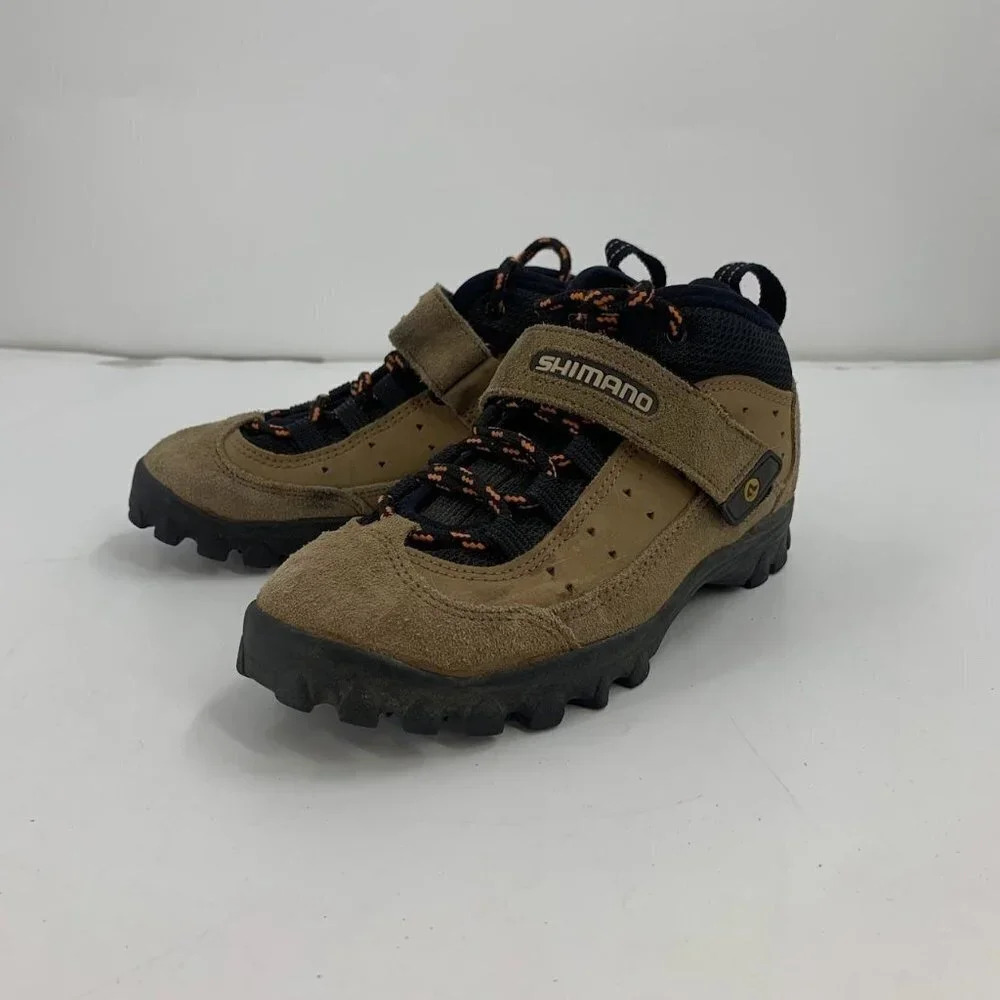 Shimano Women's SH-M057 Cycling Leather Mountain Leather Bike Shoes‎ Size 7.5